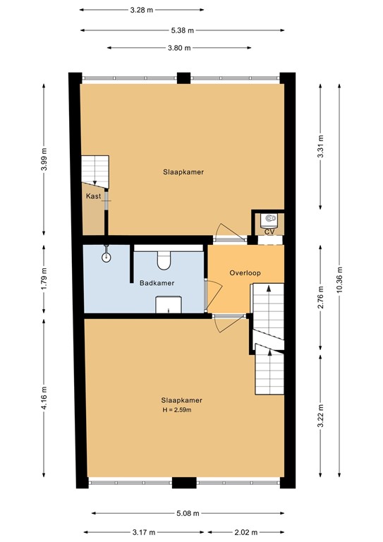 mediumsize floorplan